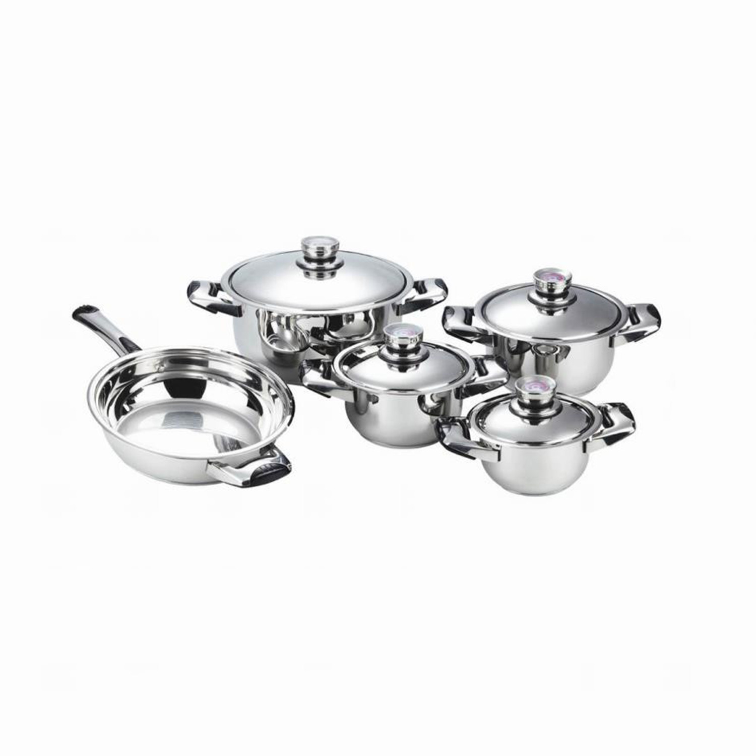 12PCS Stainless Steel Cookware in Set in Apple Shape with Gold Plated  Handle and Knob - China Kitchenware and Stainless Steel Cookware price